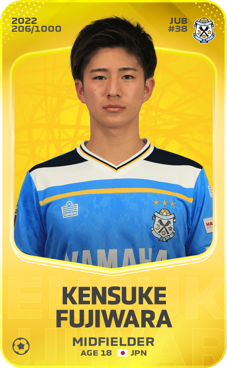Kensuke Fujiwara 2022-23 • Limited 206/1000