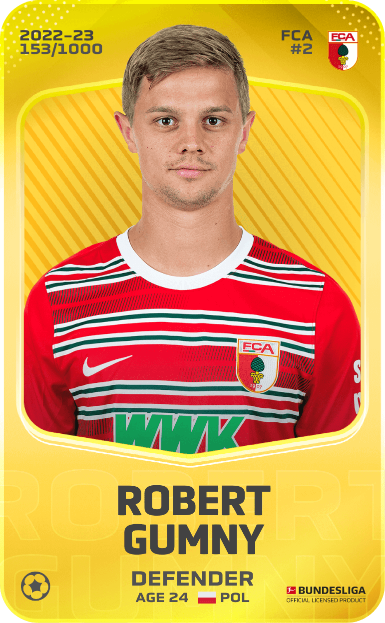 Robert Gumny 2022-23 • Limited 153/1000