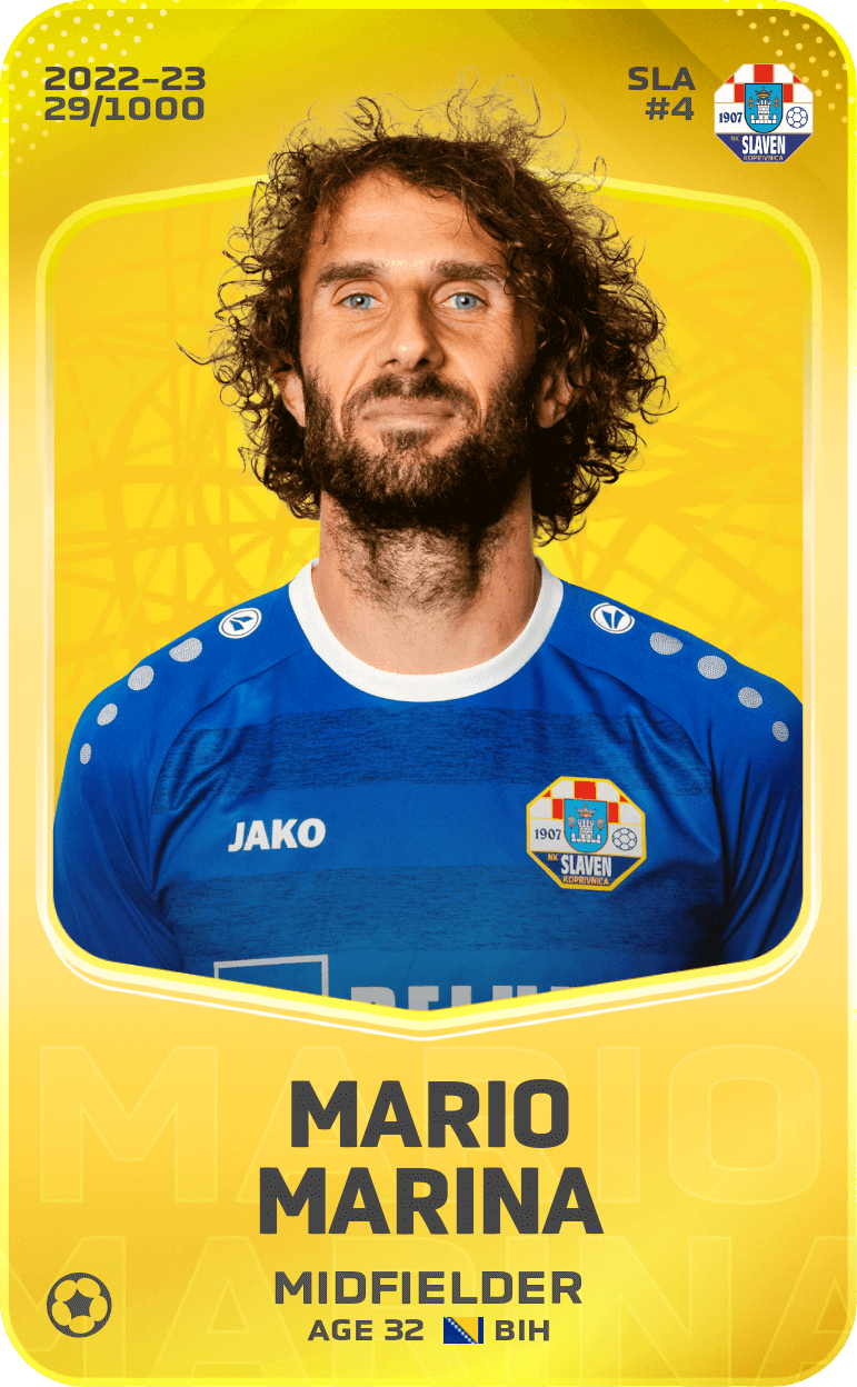 Mario Marina 2022-23 • Limited 29/1000
