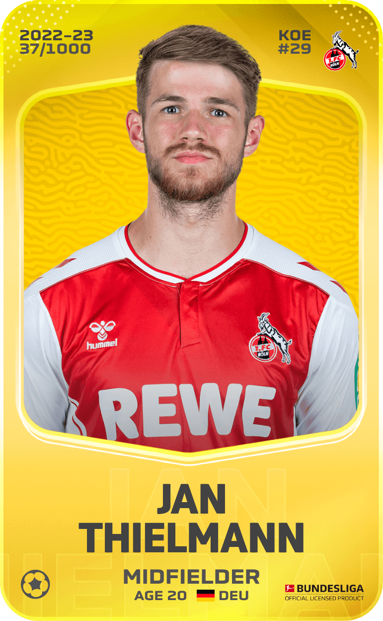 Jan Thielmann 2022-23 • Limited 37/1000