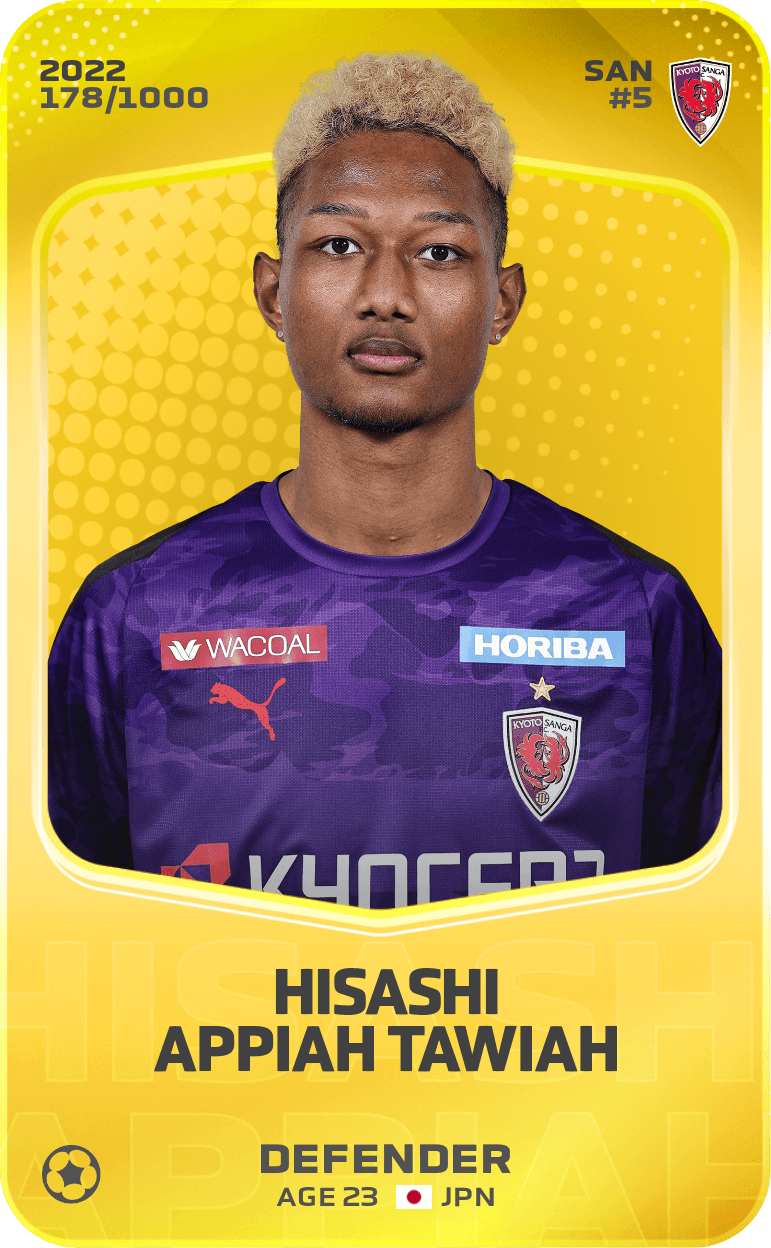 Hisashi Appiah Tawiah 2022-23 • Limited 178/1000