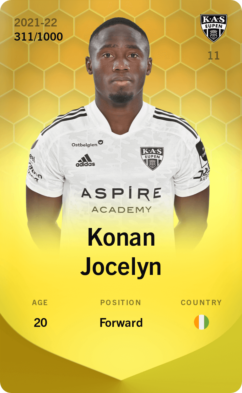 Konan Jocelyn 2021-22 • Limited 311/1000