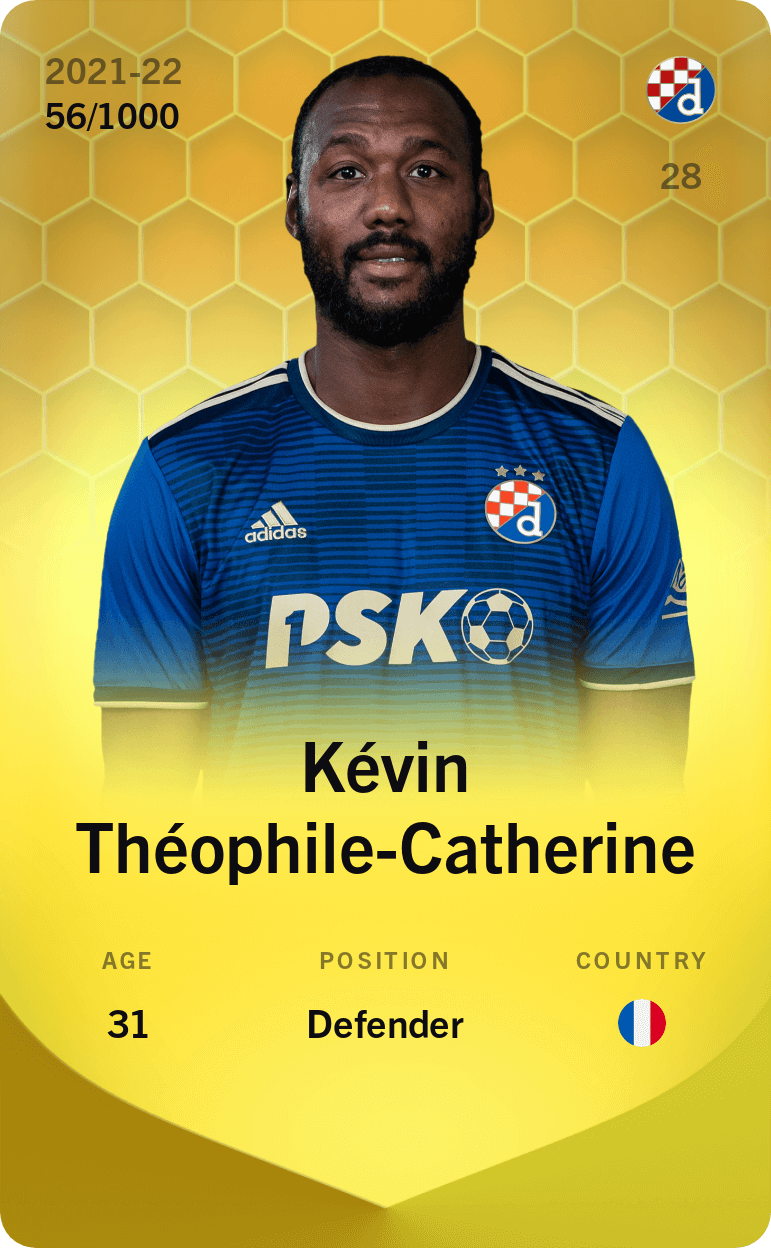 Kévin Théophile-Catherine 2021-22 • Limited 56/1000