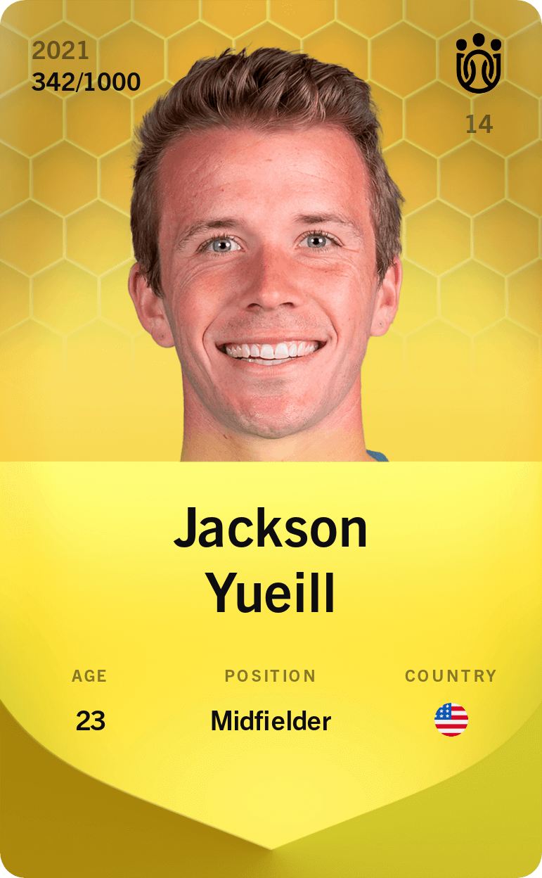 Jackson Yueill 2021-22 • Limited 342/1000