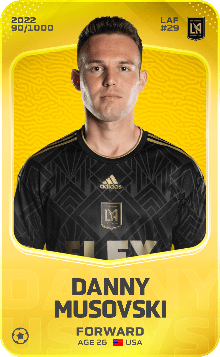 Danny Musovski 2022-23 • Limited 90/1000