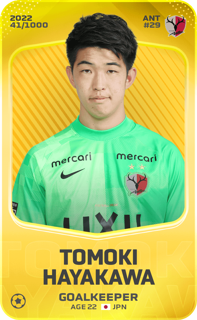 Tomoki Hayakawa 2022-23 • Limited 41/1000