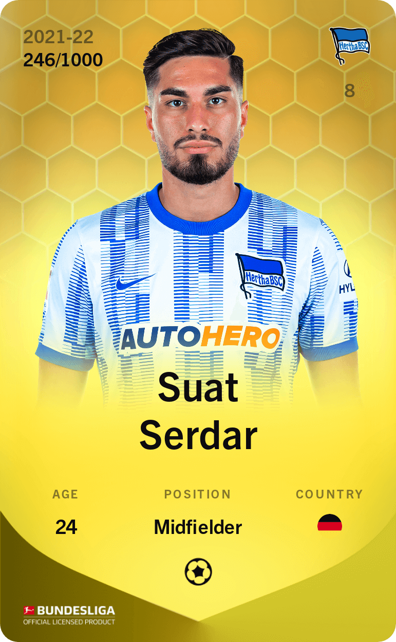 Suat Serdar 2021-22 • Limited 246/1000