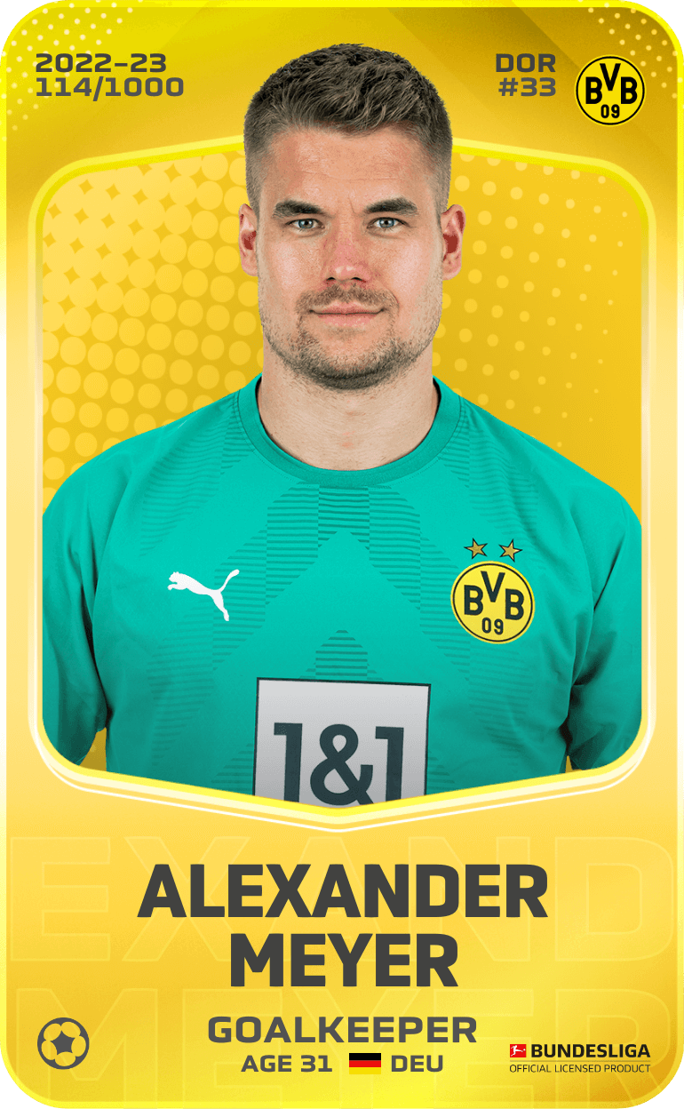 Alexander Meyer 2022-23 • Limited 114/1000