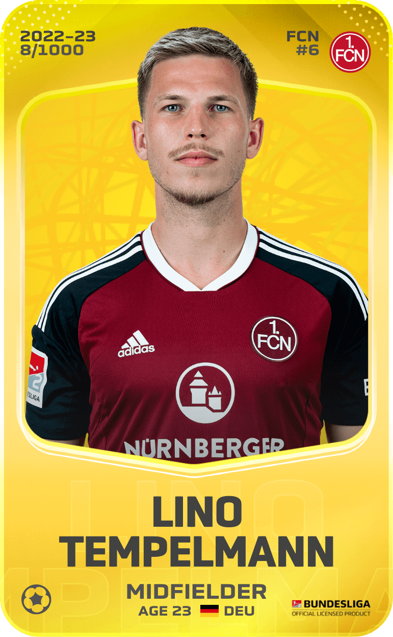 Lino Tempelmann 2022-23 • Limited 8/1000