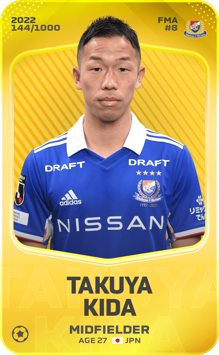 Takuya Kida 2022-23 • Limited 144/1000