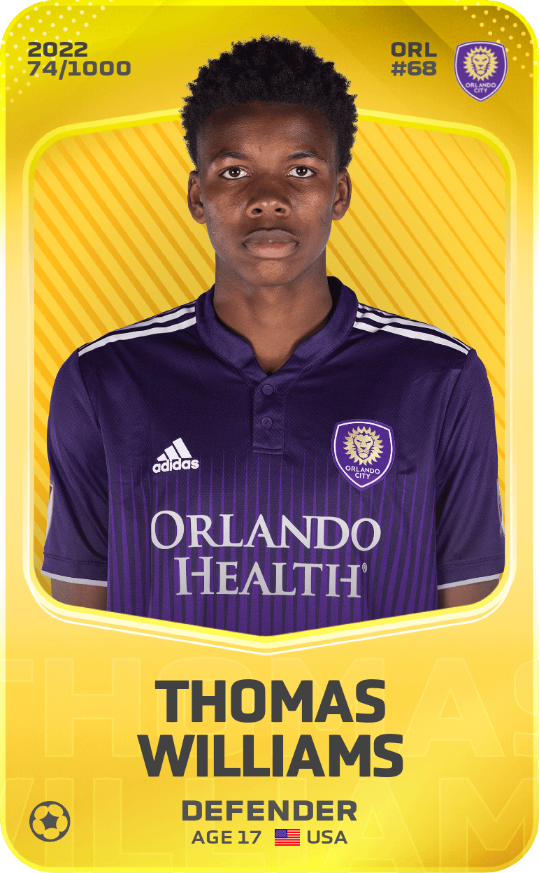 Thomas Williams 2022-23 • Limited 74/1000