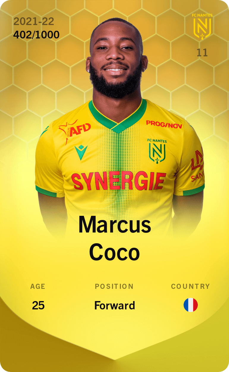 Marcus Coco 2021-22 • Limited 402/1000