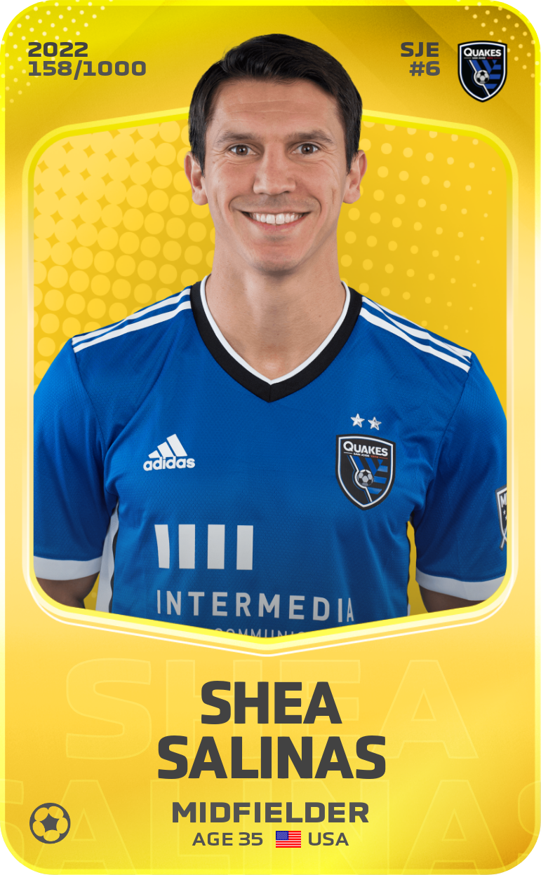 Sorare - Sorare Official - Shea Salinas 2022-23 • Limited 158/1000 - NFT # 98270427485575224061253781932822817483970688840524364937447455738127359237232