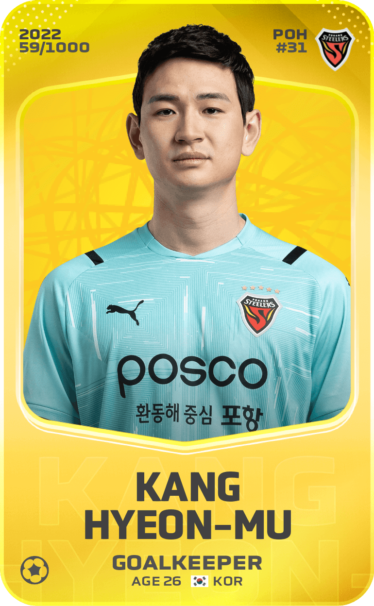 Kang Hyeon-Mu 2022-23 • Limited 59/1000