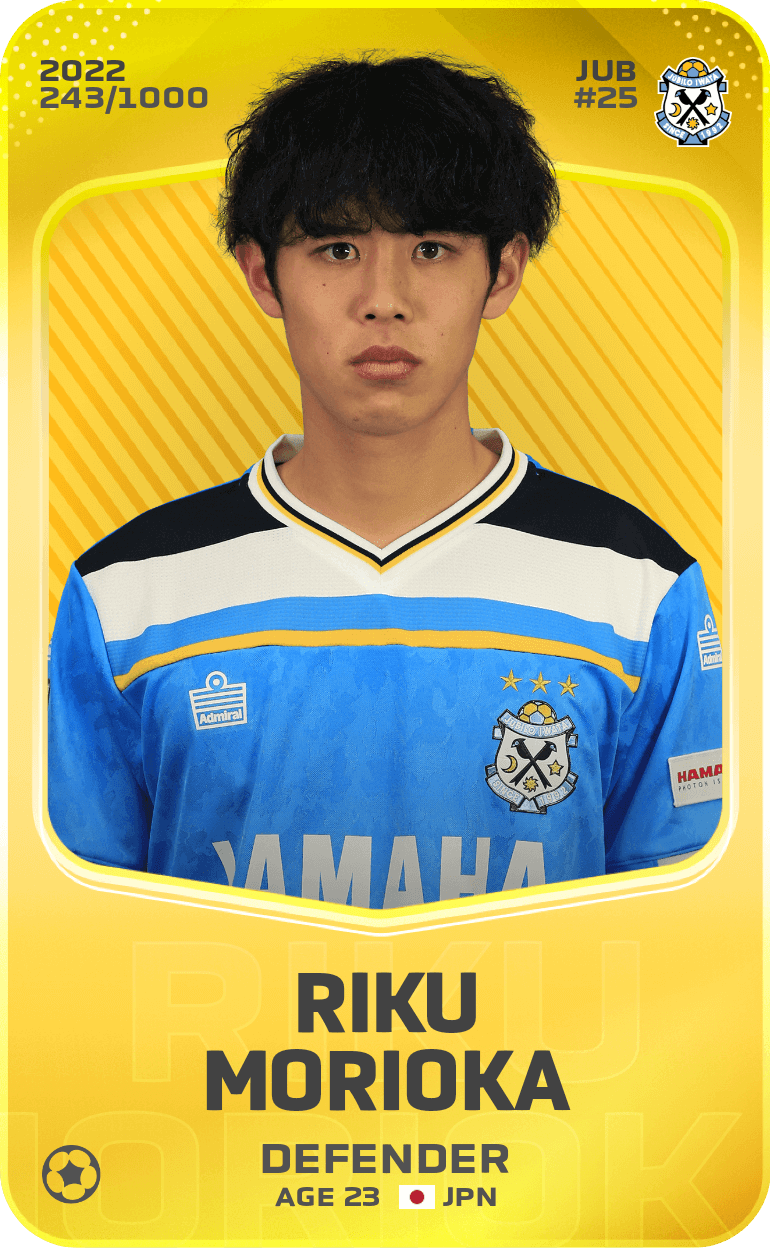 Riku Morioka 2022-23 • Limited 243/1000