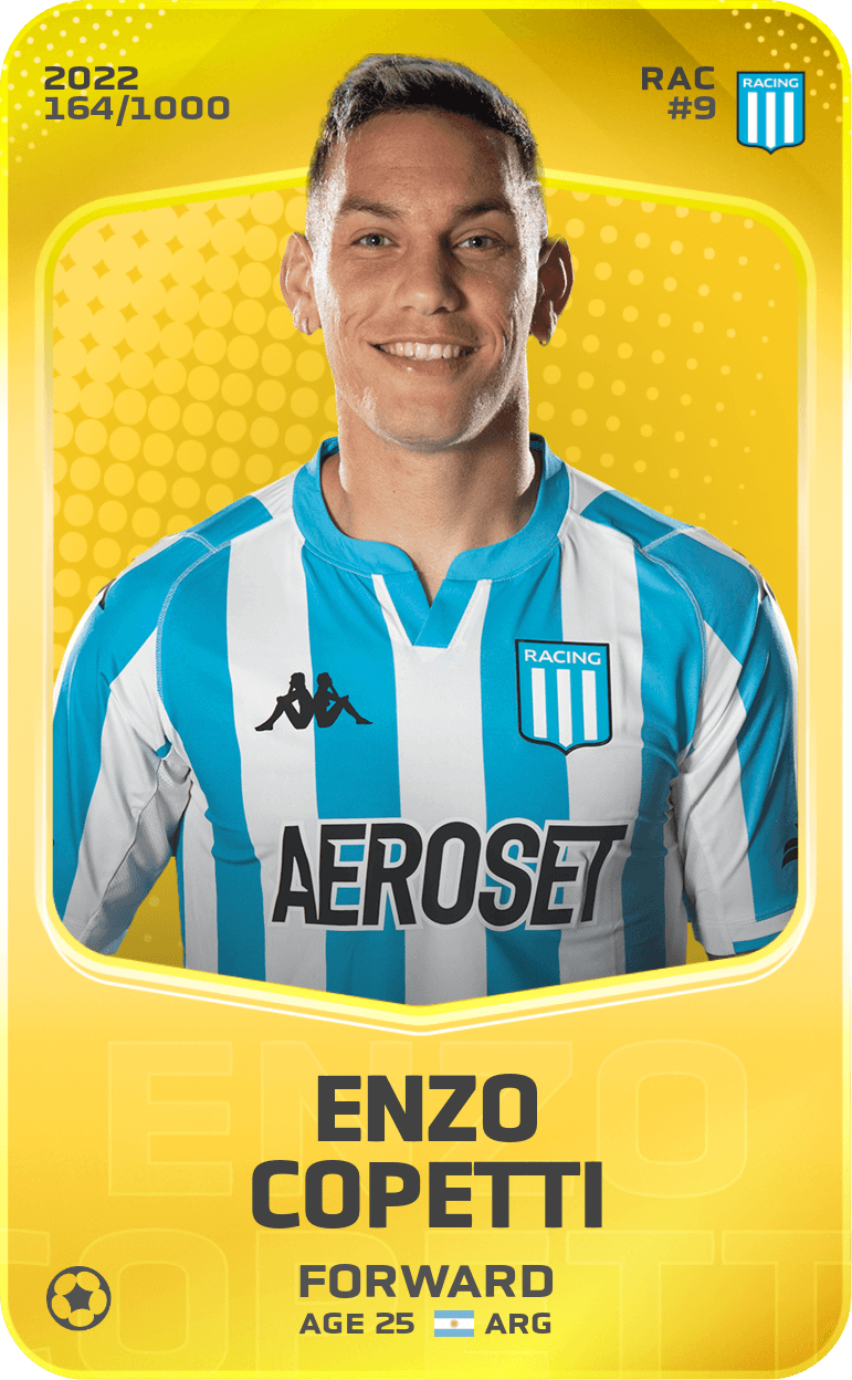 Enzo Copetti 2022-23 • Limited 164/1000