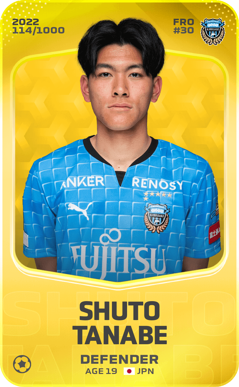 Shuto Tanabe 2022-23 • Limited 114/1000