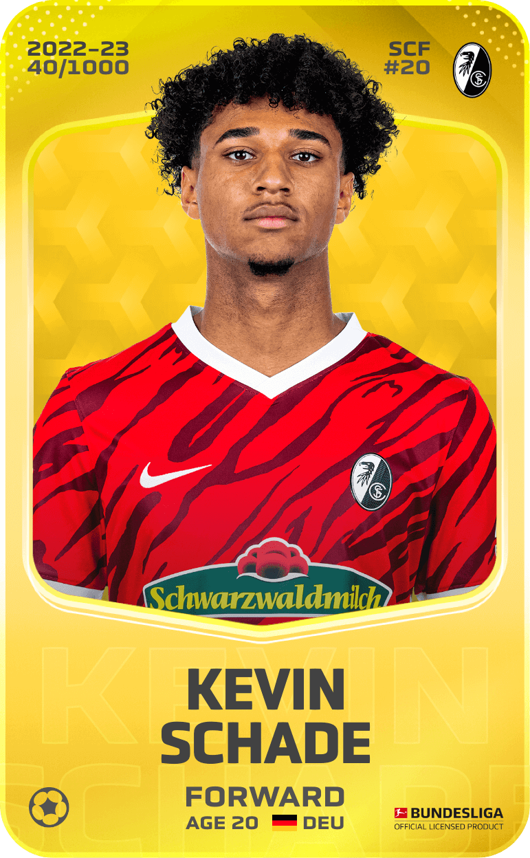 Kevin Schade 2022-23 • Limited 40/1000