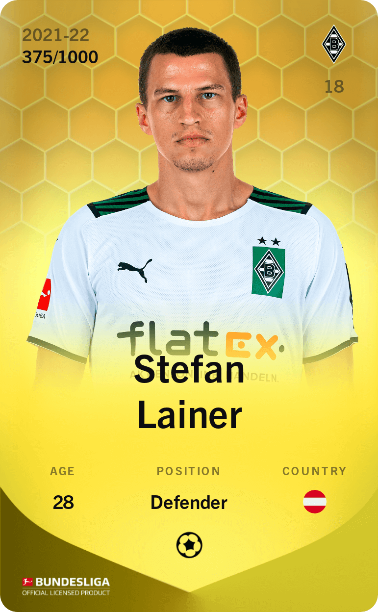 Stefan Lainer 2021-22 • Limited 375/1000