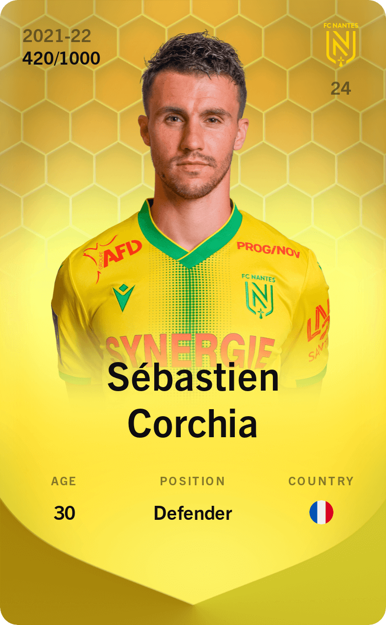 Sébastien Corchia 2021-22 • Limited 420/1000
