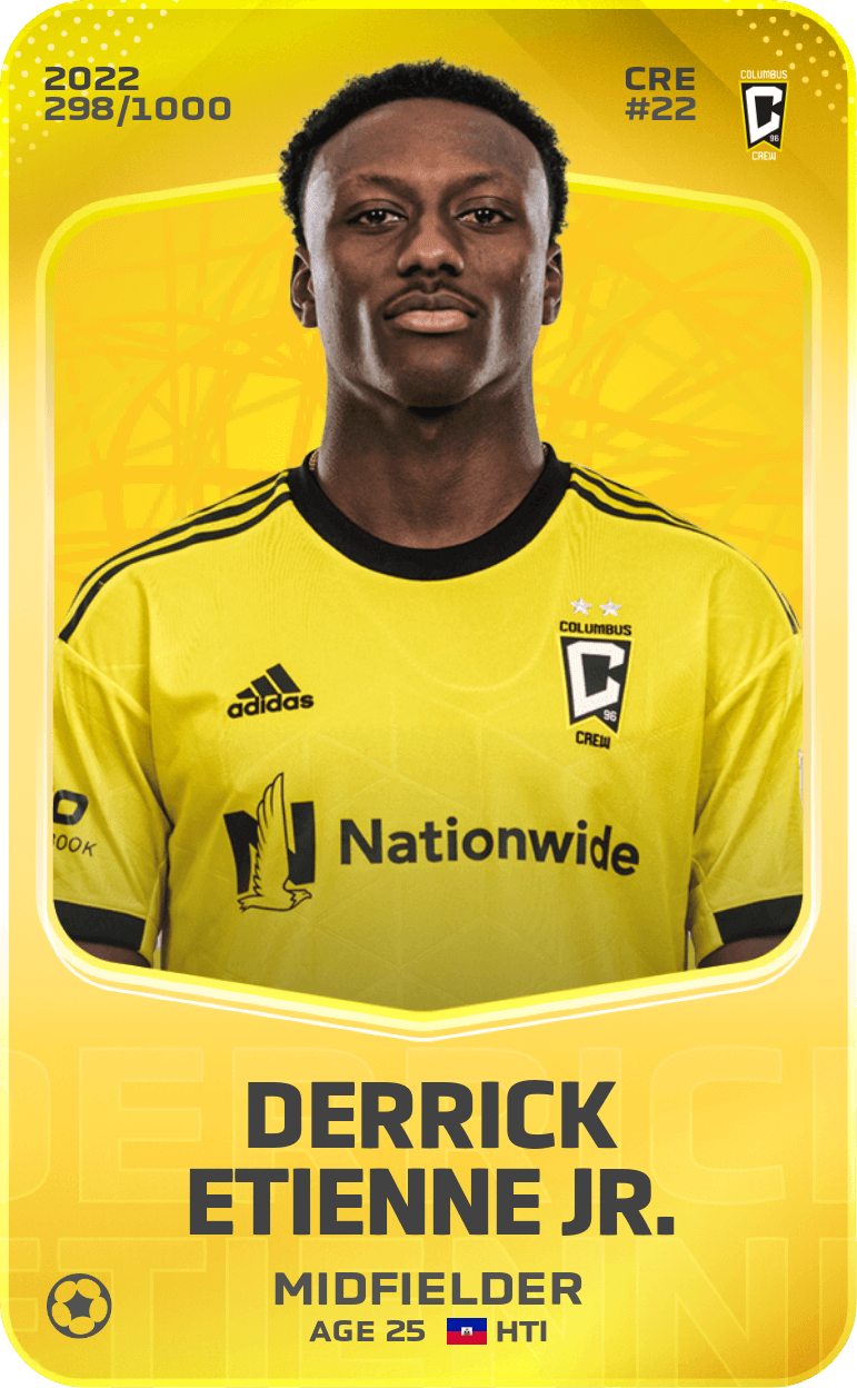Derrick Etienne Jr. 2022-23 • Limited 298/1000