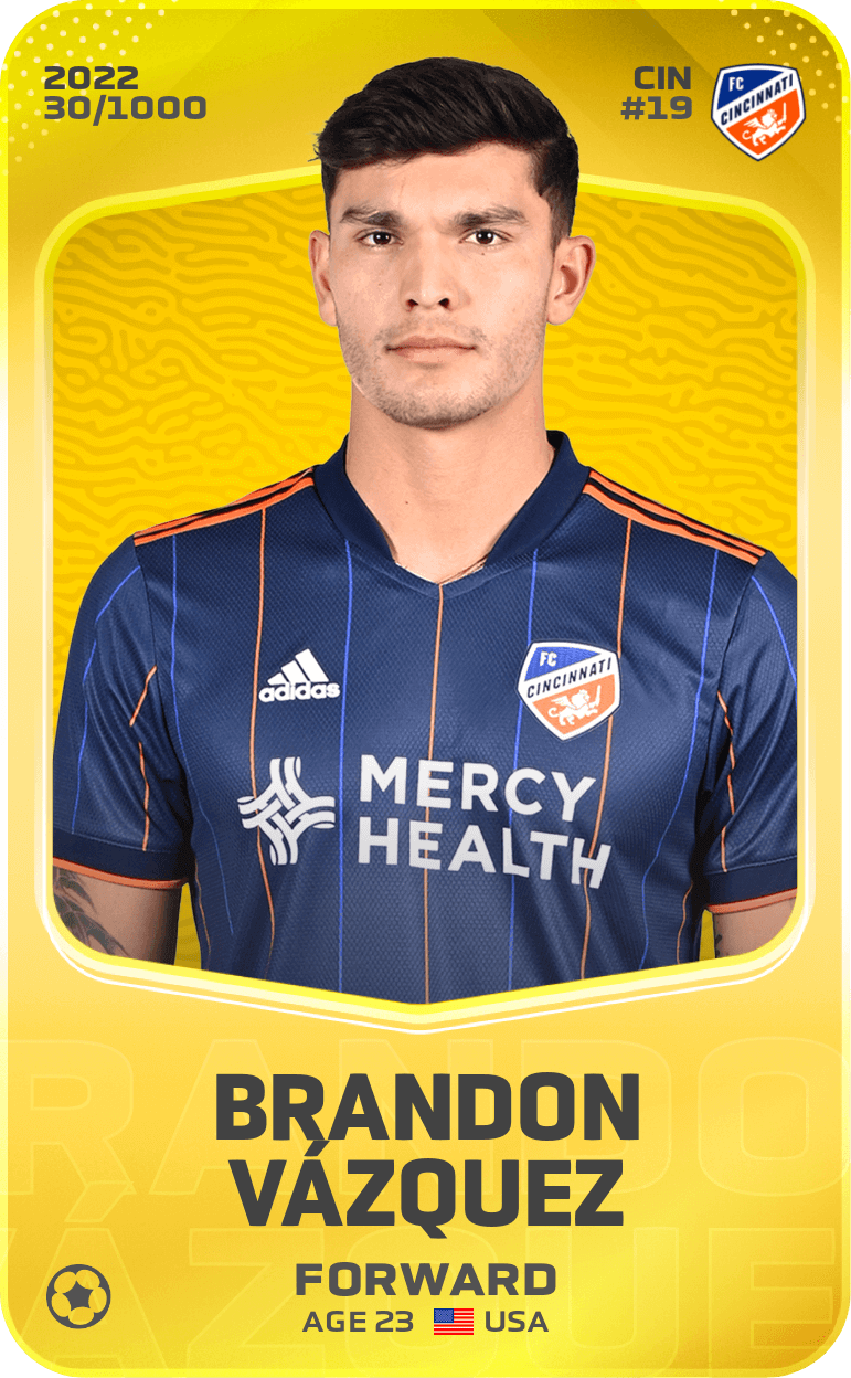 Brandon Vázquez 2022-23 • Limited 30/1000