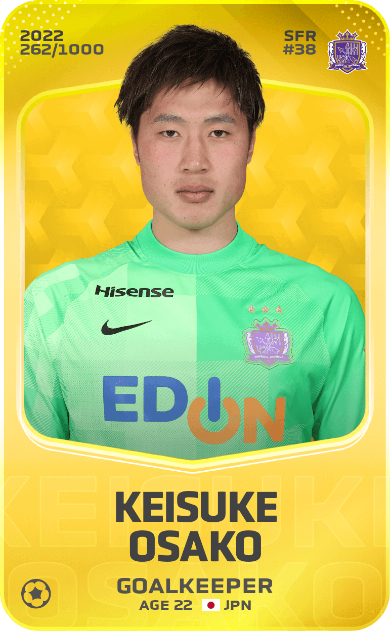 Keisuke Osako 2022-23 • Limited 262/1000
