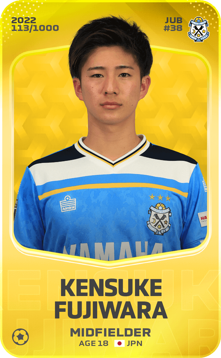 Kensuke Fujiwara 2022-23 • Limited 113/1000