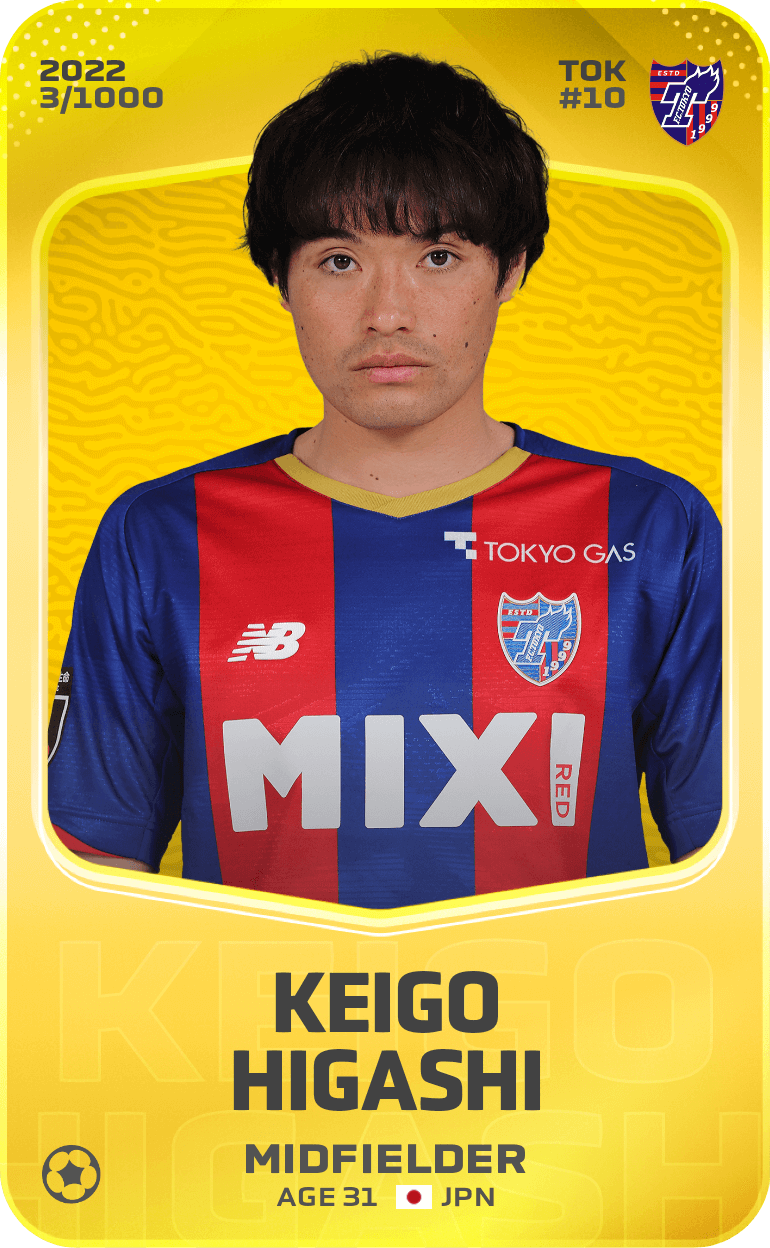 Keigo Higashi 2022-23 • Limited 3/1000