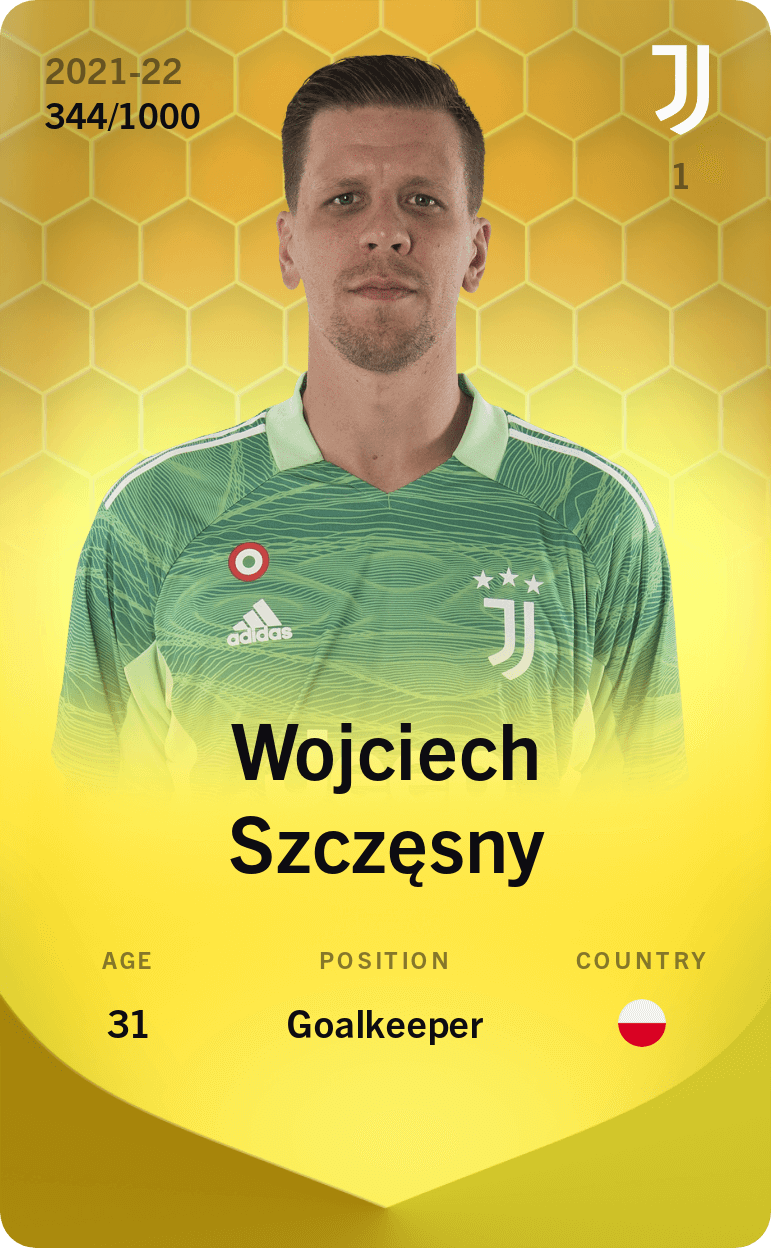Wojciech Szczęsny 2021-22 • Limited 344/1000