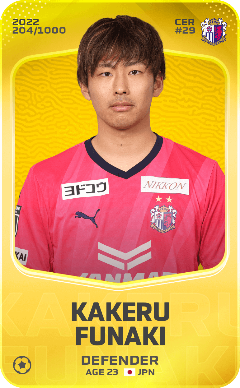 Kakeru Funaki 2022-23 • Limited 204/1000