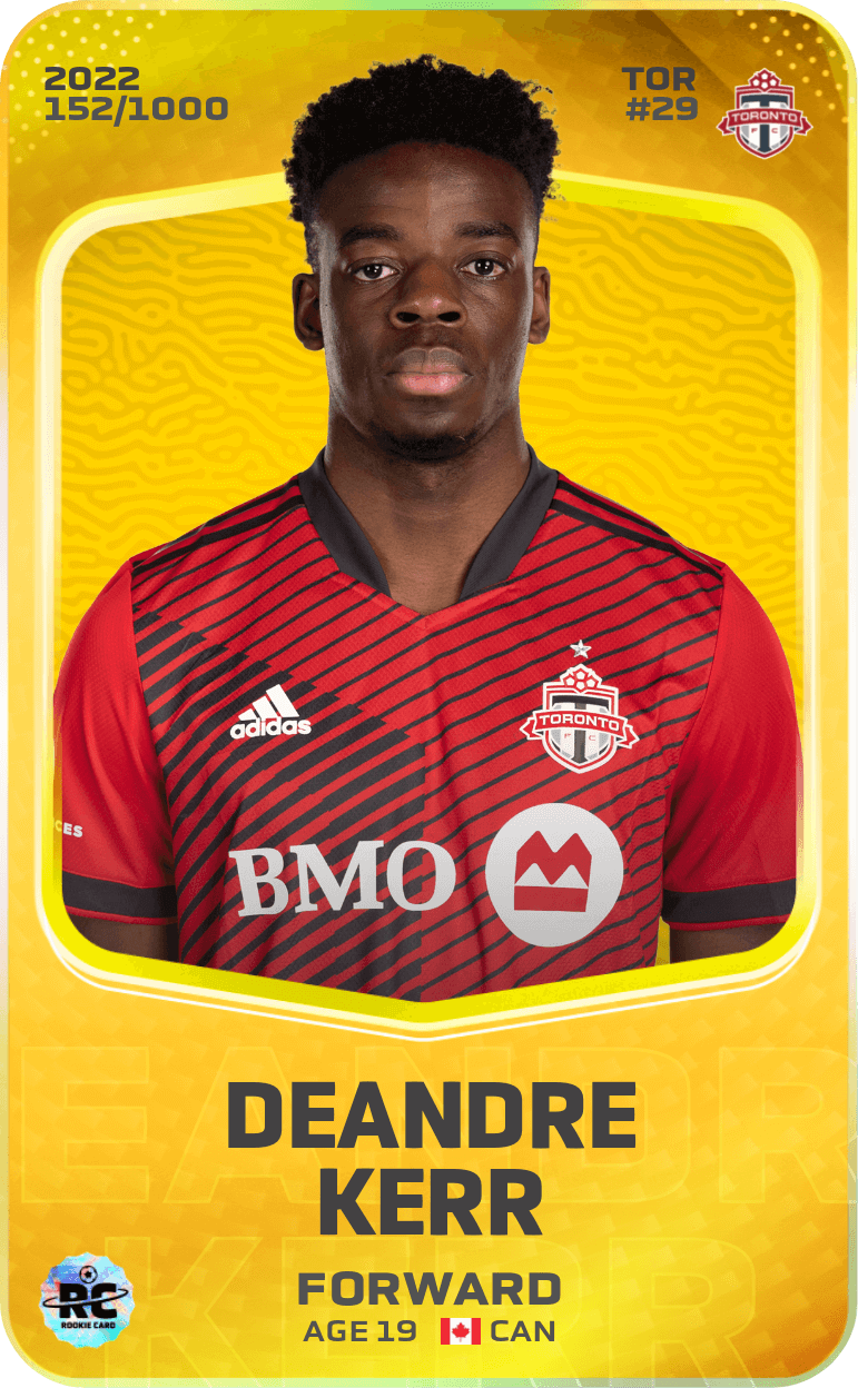Deandre Kerr 2022-23 • Limited 152/1000