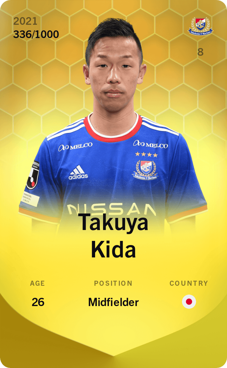 Takuya Kida 2021-22 • Limited 336/1000