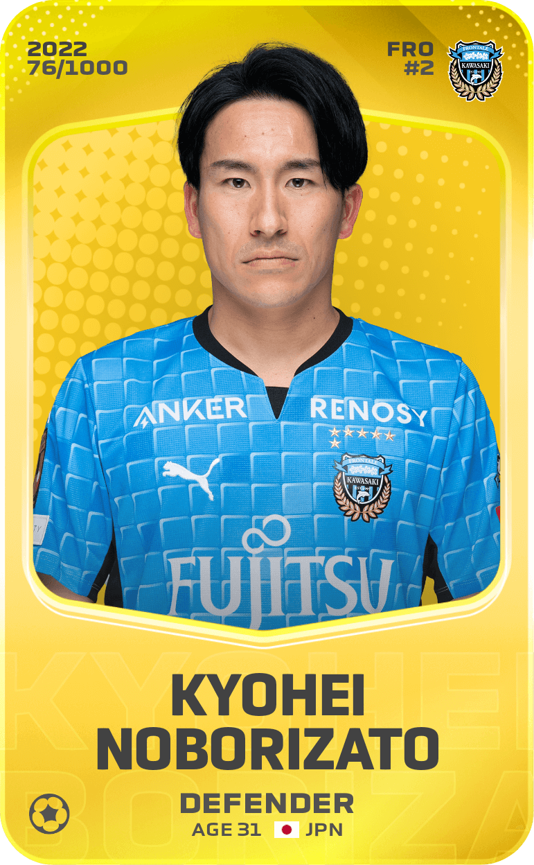 Kyohei Noborizato 2022-23 • Limited 76/1000
