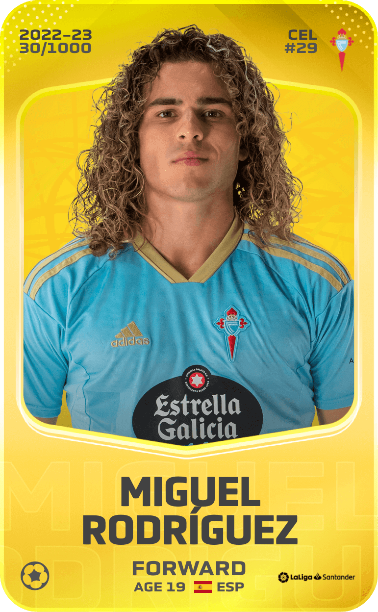 Miguel Rodríguez 2022-23 • Limited 30/1000
