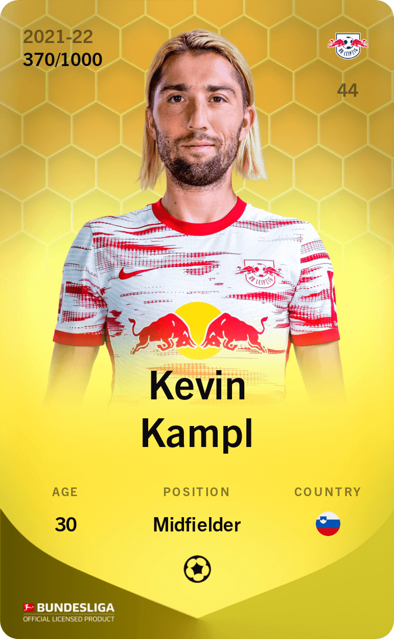 Kevin Kampl 2021-22 • Limited 370/1000