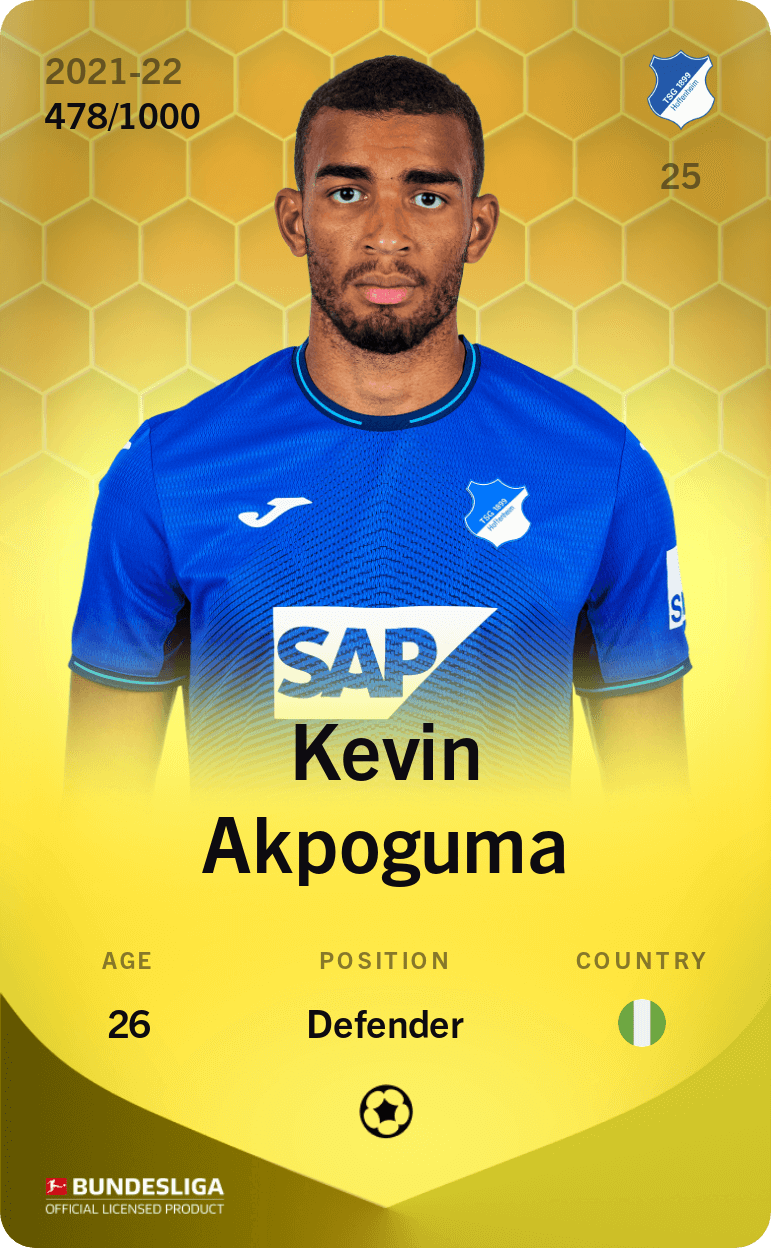 Kevin Akpoguma 2021-22 • Limited 478/1000