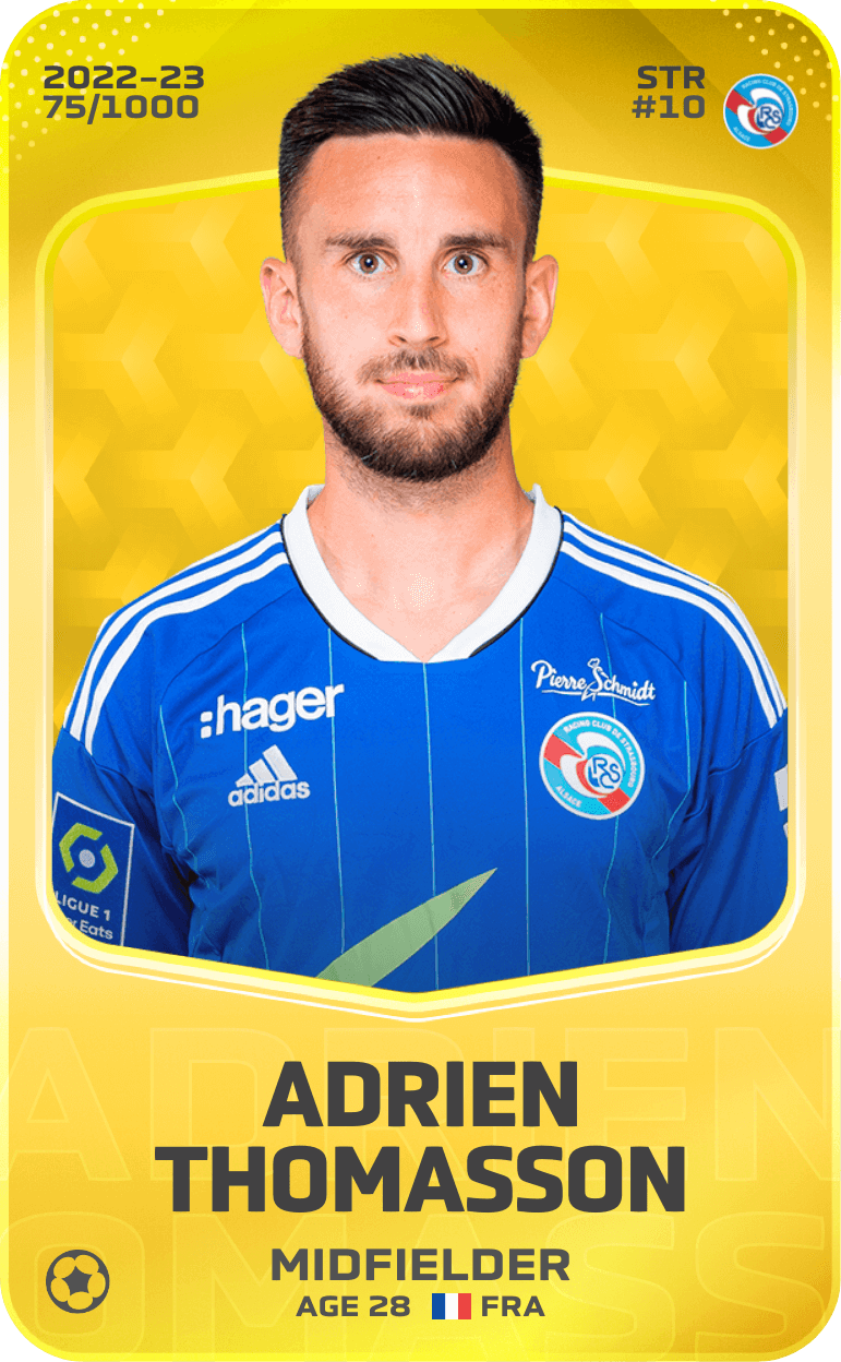 Adrien Thomasson 2022-23 • Limited 75/1000