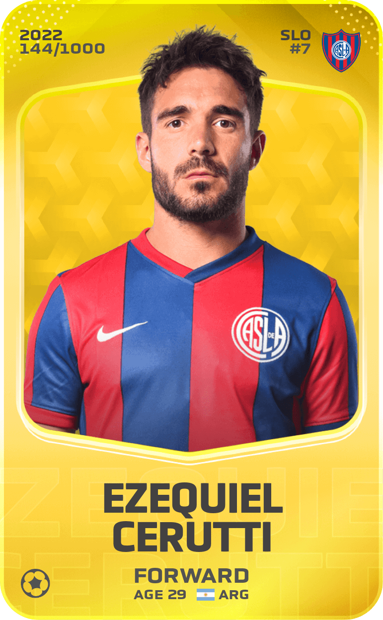 Ezequiel Cerutti 2022-23 • Limited 144/1000