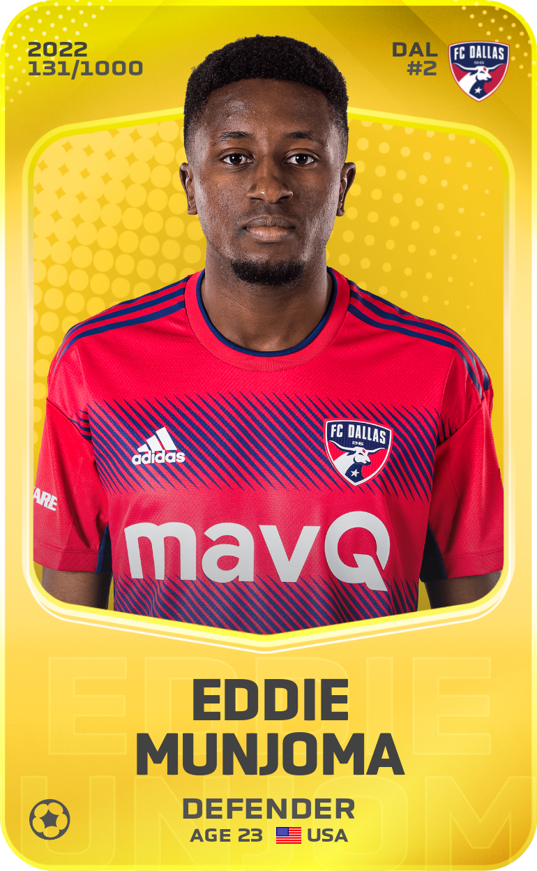 Sorare - Sorare Official - Eddie Munjoma 2022-23 • Limited 131/1000 - NFT # 46643957503735123691079332237740730344434529180873597669790903133544775105109