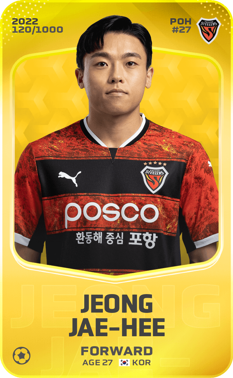Jeong Jae-Hee 2022-23 • Limited 120/1000