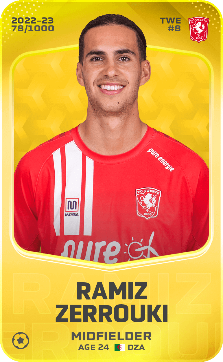 Ramiz Zerrouki 2022-23 • Limited 78/1000