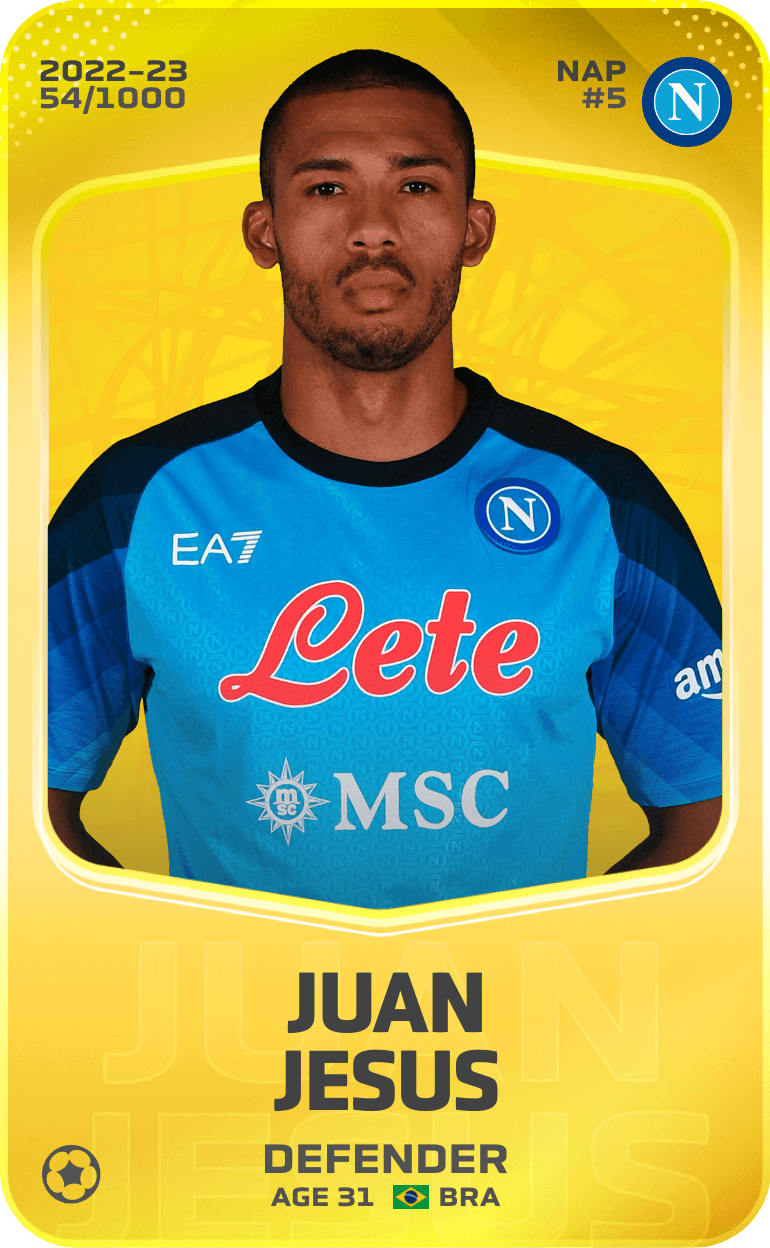 Juan Jesus 2022-23 • Limited 54/1000