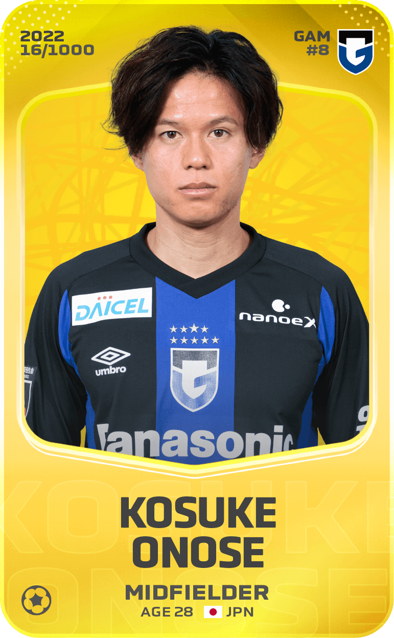 Kosuke Onose 2022-23 • Limited 16/1000