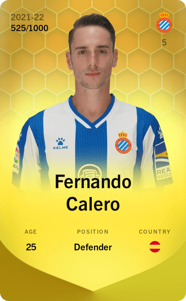 Fernando Calero 2021-22 • Limited 525/1000