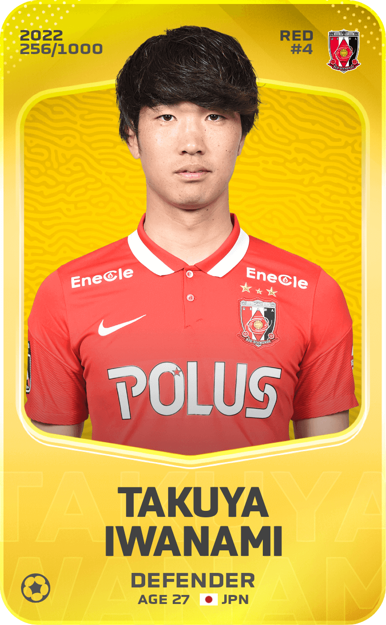 Takuya Iwanami 2022-23 • Limited 256/1000