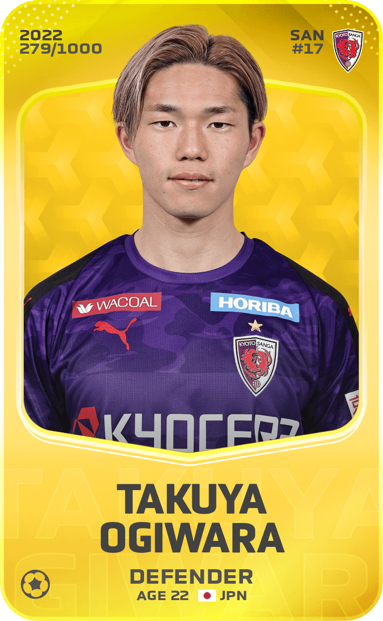 Takuya Ogiwara 2022-23 • Limited 279/1000