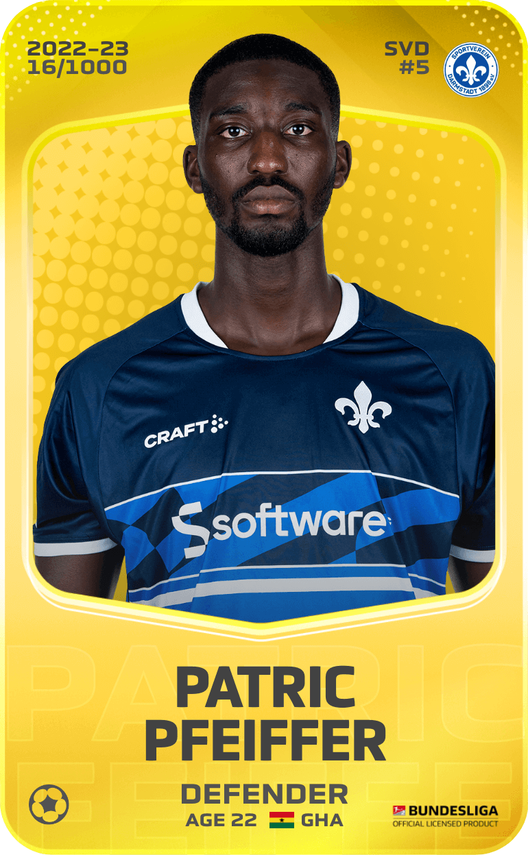 Patric Pfeiffer 2022-23 • Limited 16/1000