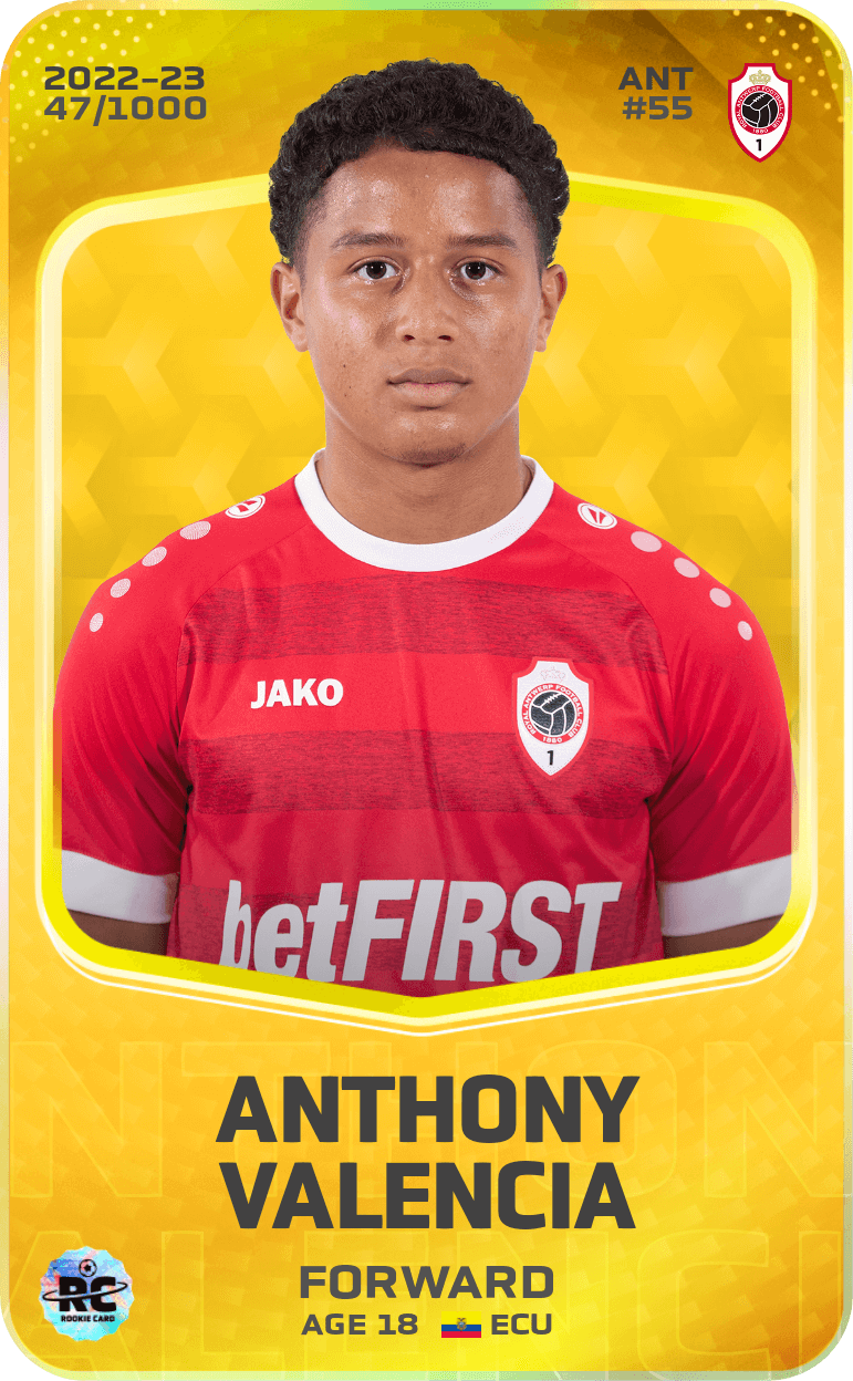 Anthony Valencia 2022-23 • Limited 47/1000
