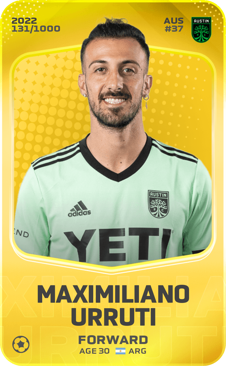 Maximiliano Urruti 2022-23 • Limited 131/1000